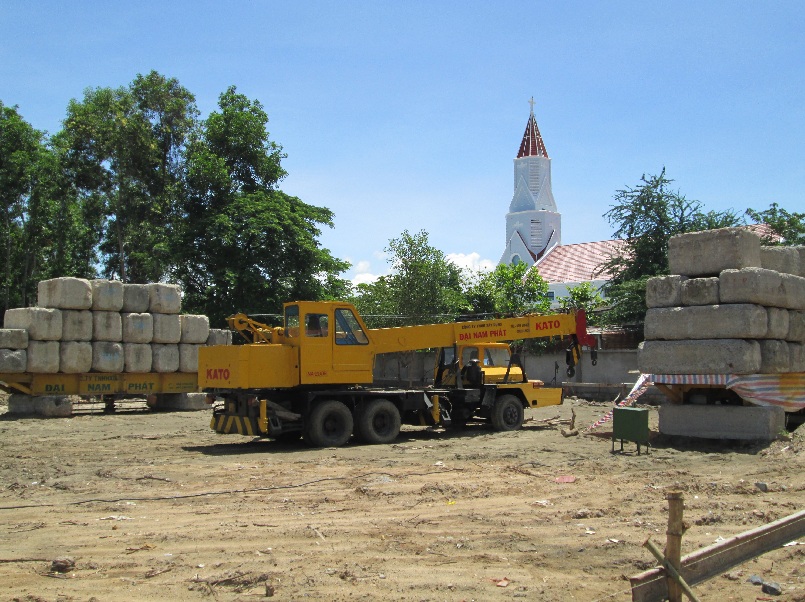 Ép cọc bê tông các công trình