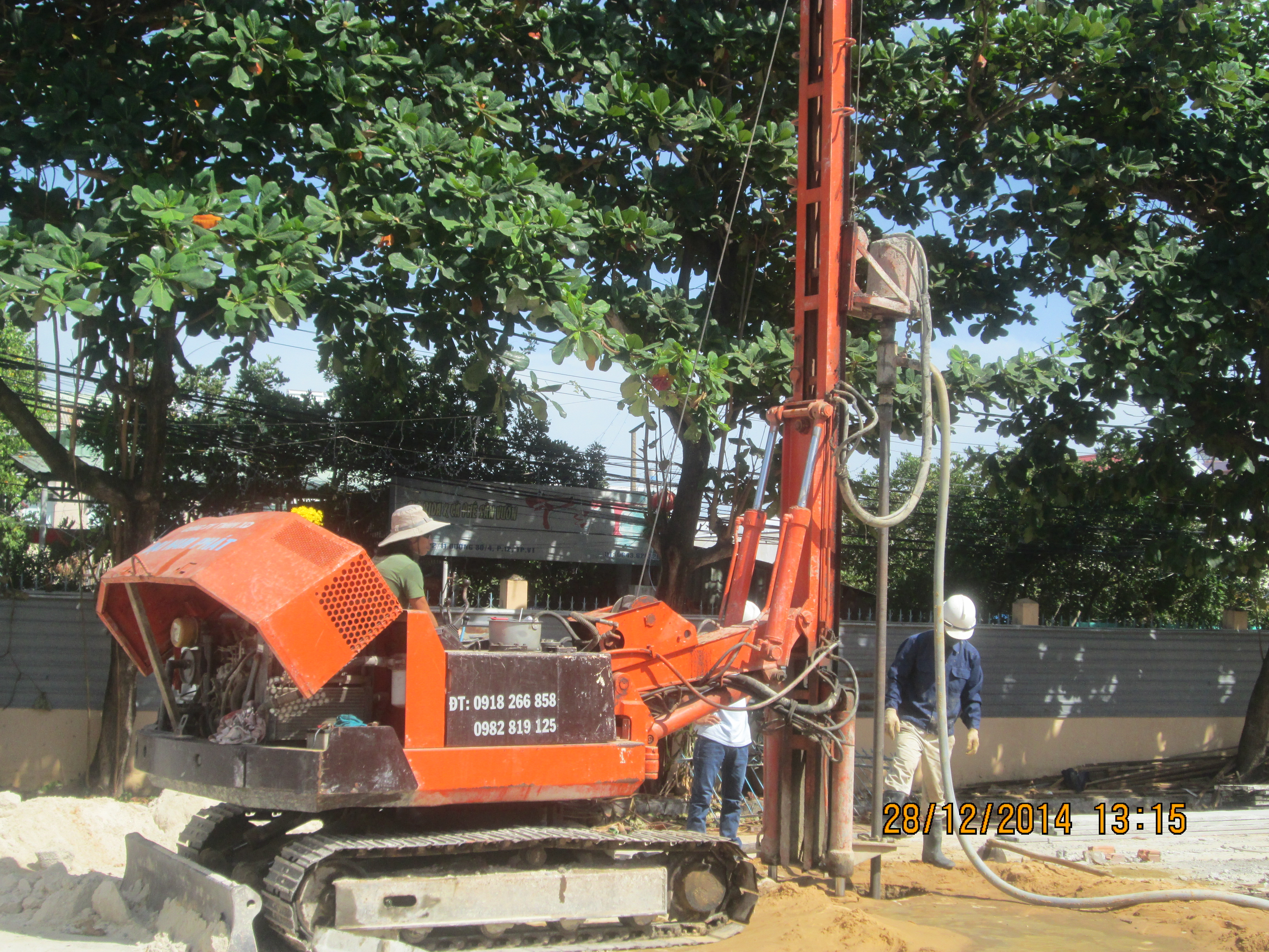 Thi Công Khoan Cọc Nhồi